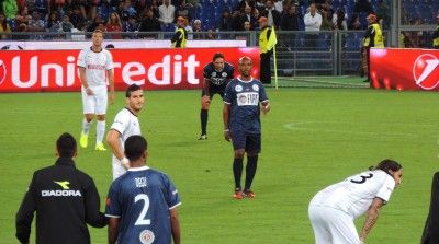 Marcos Senna en el Partido Interreligioso por la Paz