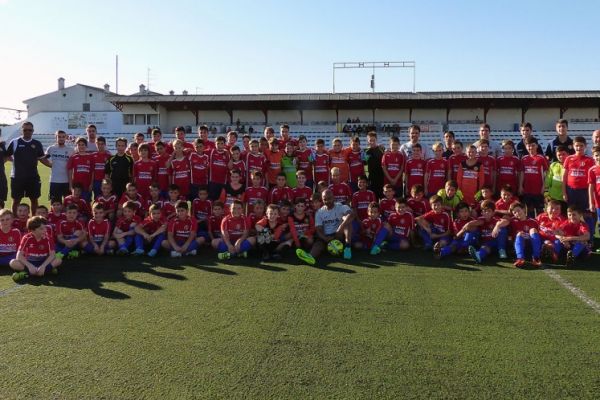 Marcos Senna participated in a clinique at Benicarló